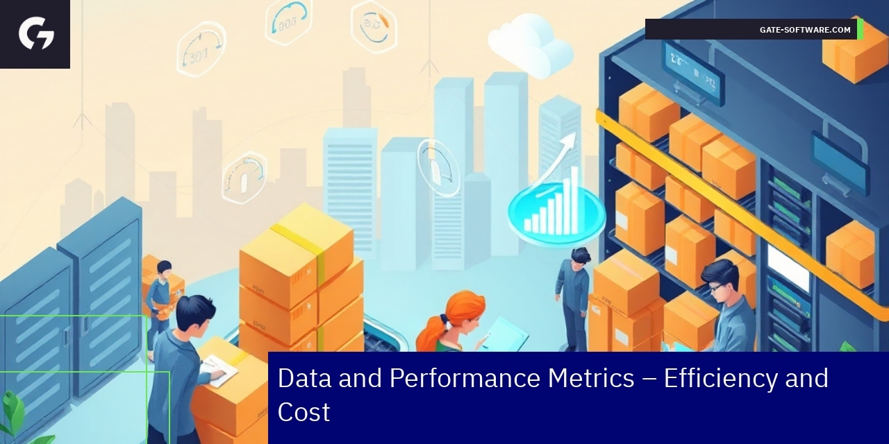 UiR Performance and Cost Optimization Metrics Graph showing efficiency and cost reduction metrics