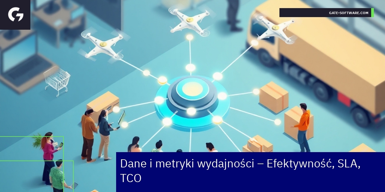 Zespół pracujący nad projektami Magento i wykresy wydajności