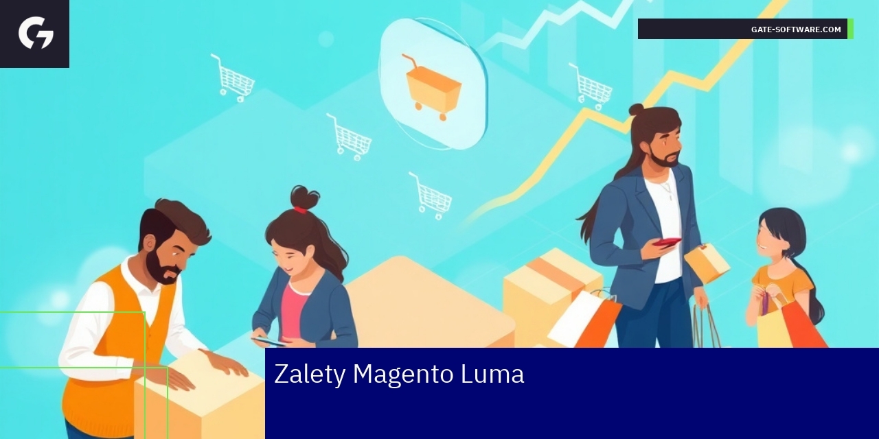 Interfejs sklepu online Magento Luma na różnych urządzeniach