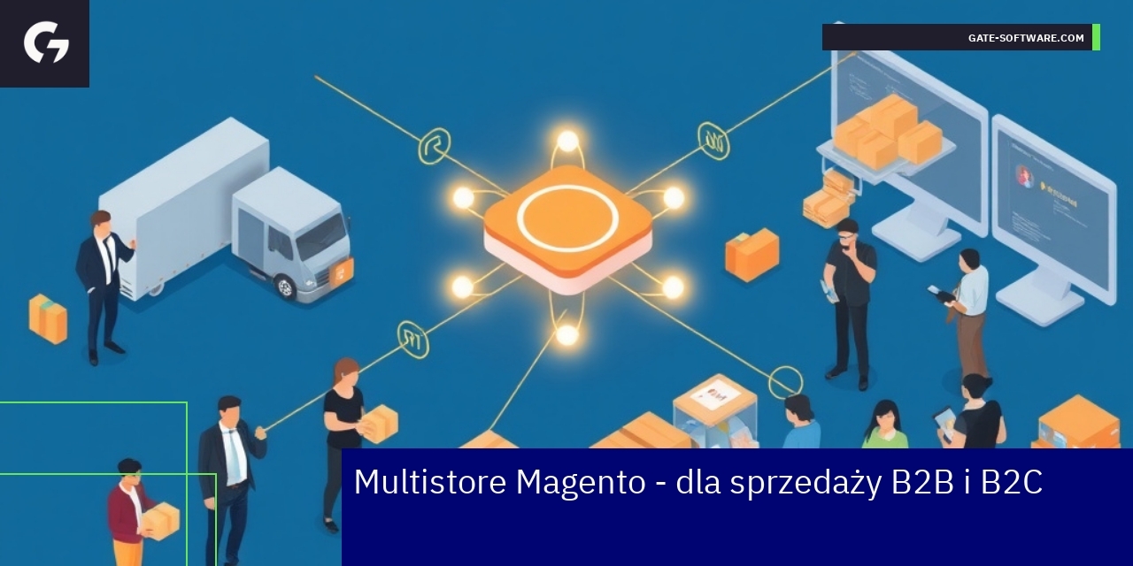 Multistore Magento dla B2B i B2C w branży HVAC Panel administracyjny zarządzania wieloma sklepami Magento