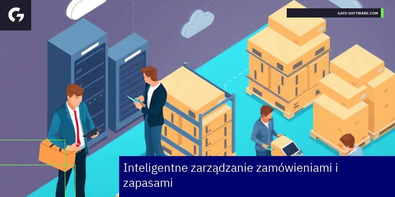 Inteligentne zarządzanie zamówieniami i zapasami w biznesie Schemat systemu zarządzania zamówieniami i zapasami