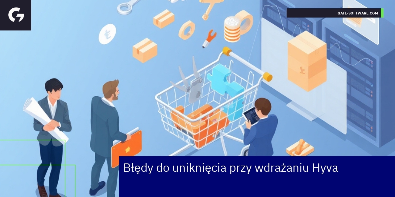 Schemat błędów przy wdrażaniu platformy Hyva