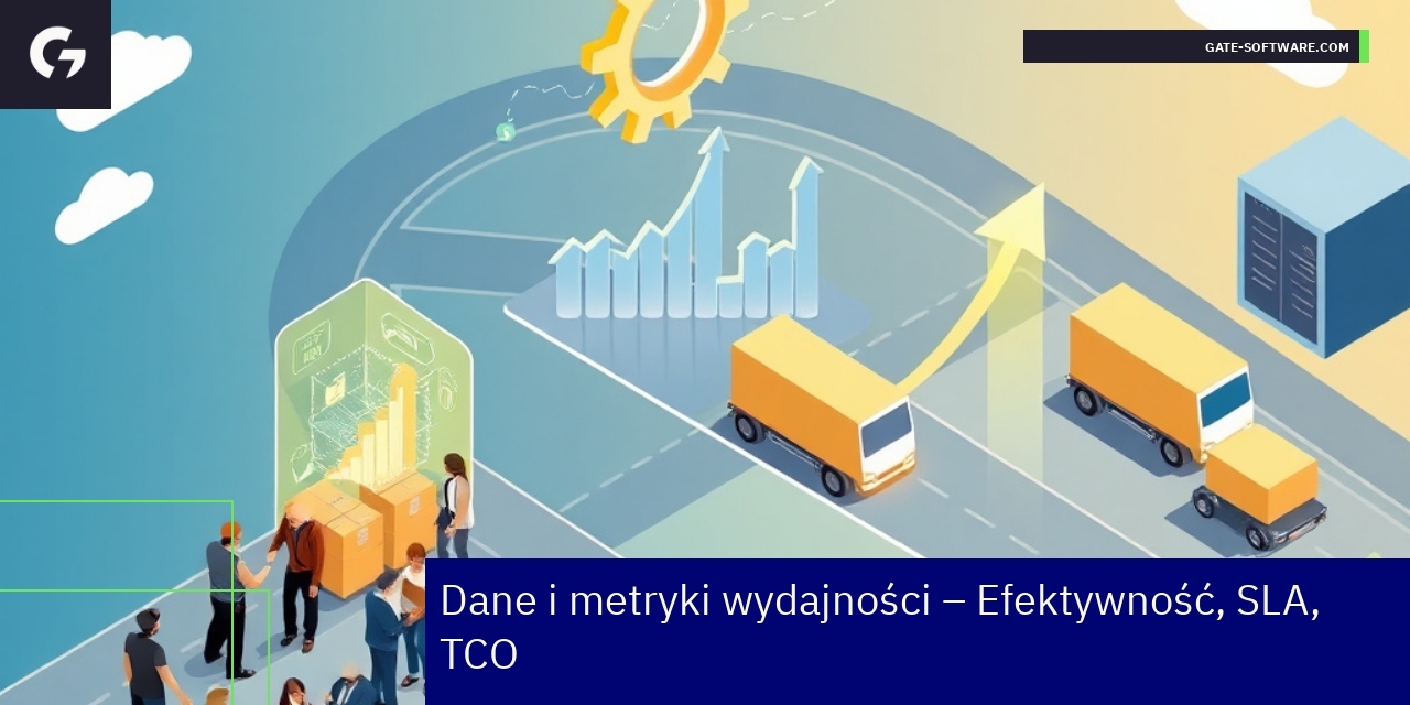 Wykresy i dane efektywności projektów B2B