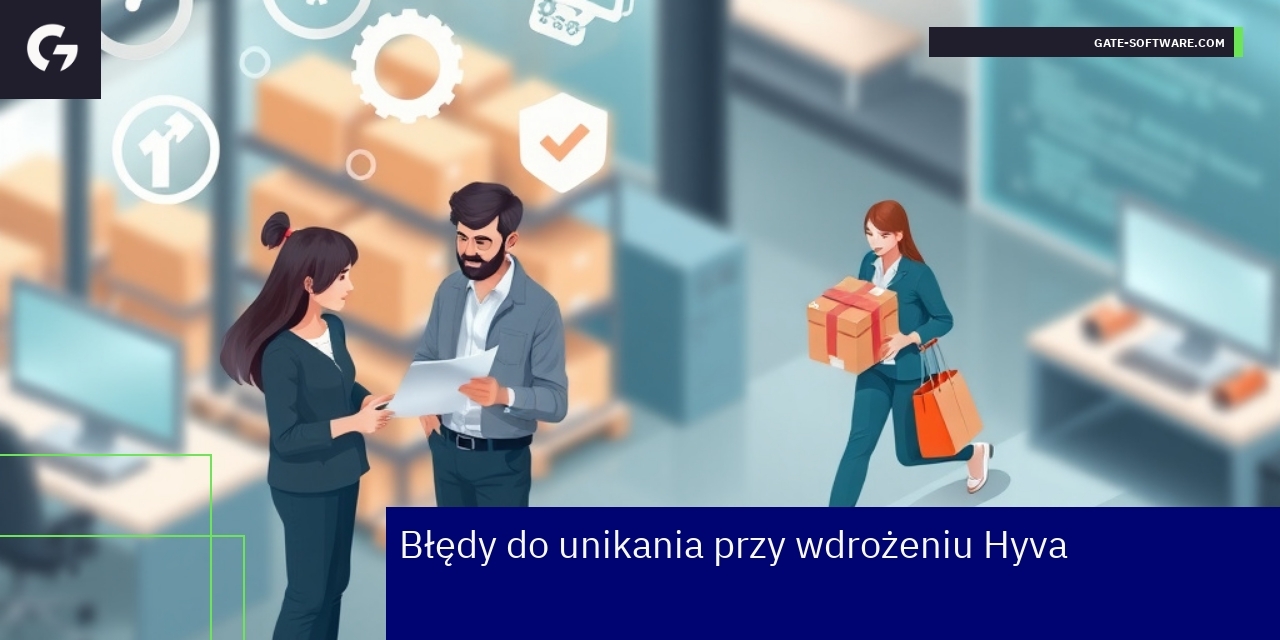 Zespół pracujący nad optymalizacją frontendu Hyva