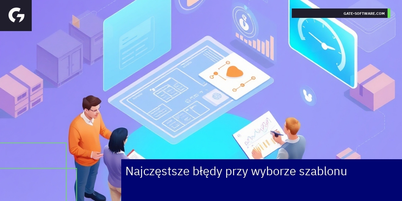 Najczęstsze błędy przy wyborze szablonu Hyva Schemat błędów w wyborze szablonu eCommerce