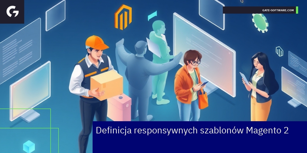 Schemat responsywnego designu na różnych urządzeniach