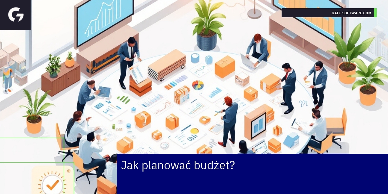 Schemat planowania budżetu i współpracy zespołowej