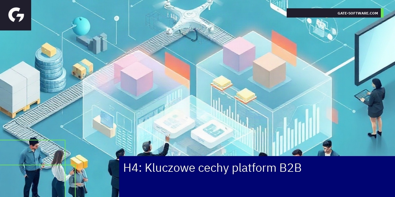 Schemat funkcji platformy B2B i integracji systemów