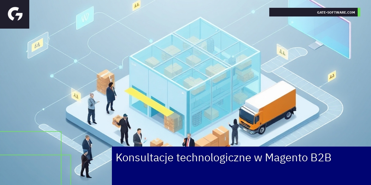 Schemat migracji i integracji platformy Magento B2B