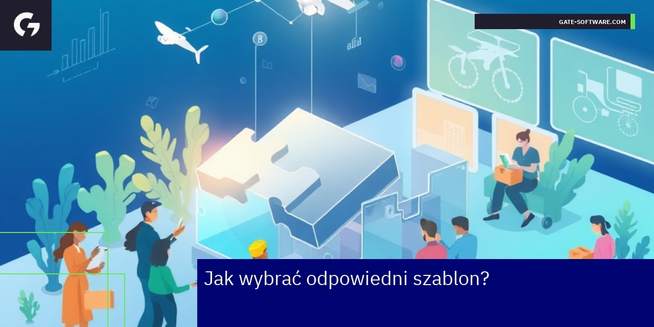 Wybór szablonu dla platformy Hyva Magento Schemat wyboru szablonu Hyva i jego funkcji