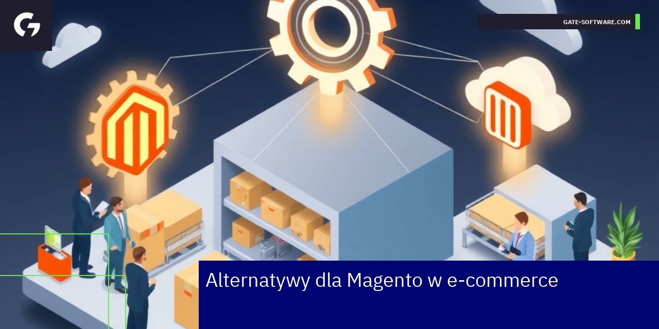 Widok różnych platform i modeli e-commerce B2B