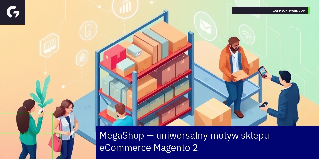 motyw eCommerce MegaShop na różnych urządzeniach