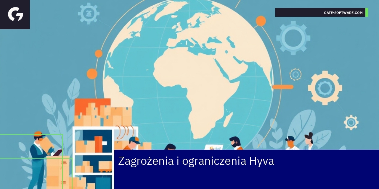 Zagrożenia i ryzyka wdrożenia Hyva w e-commerce Schemat ryzyk i ograniczeń technologicznych Hyva