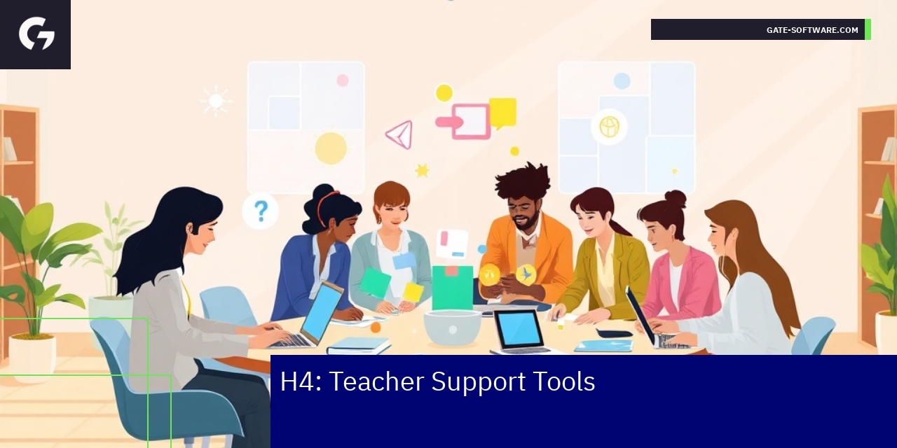 Interactive educational tools and LMS interface