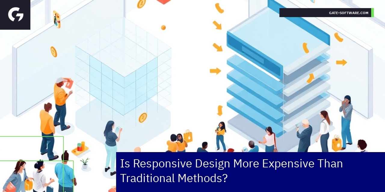 Diagram showing responsive and adaptive web design differences