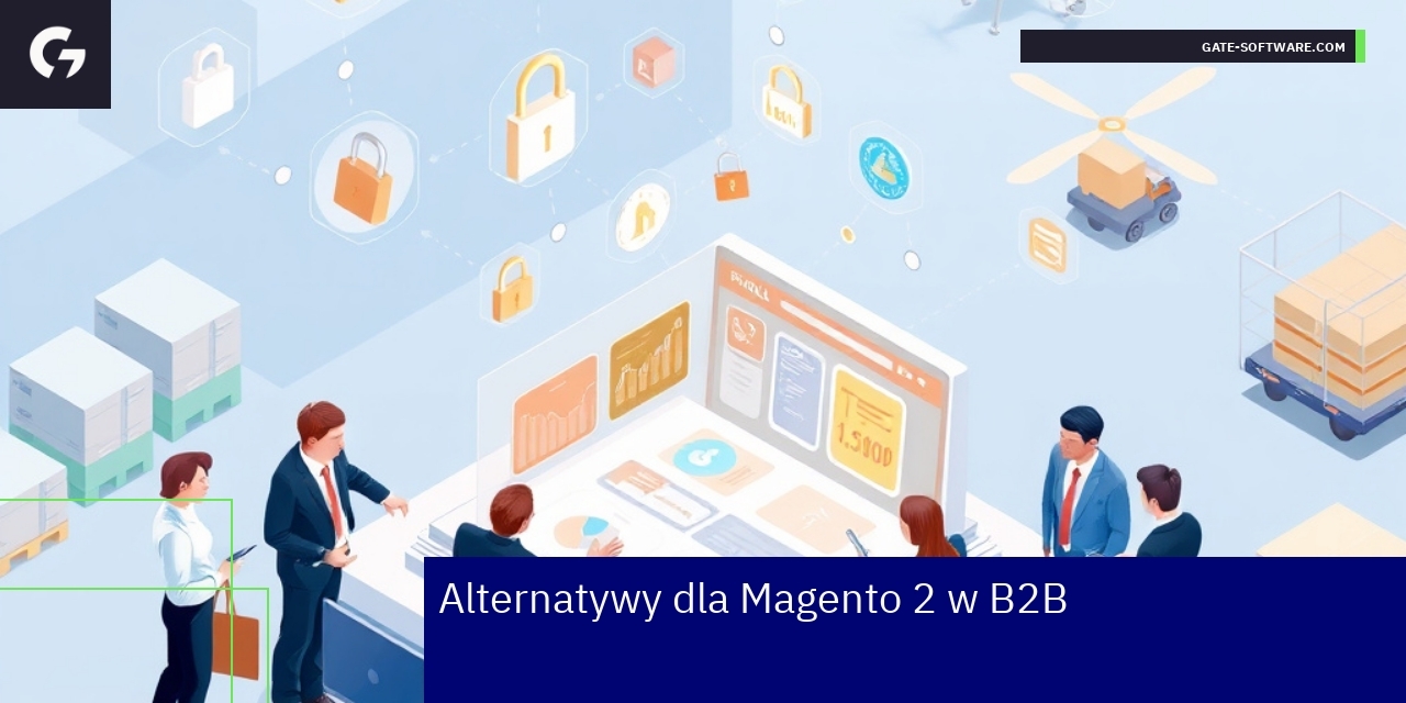 Schemat platform e-commerce i integracji ERP