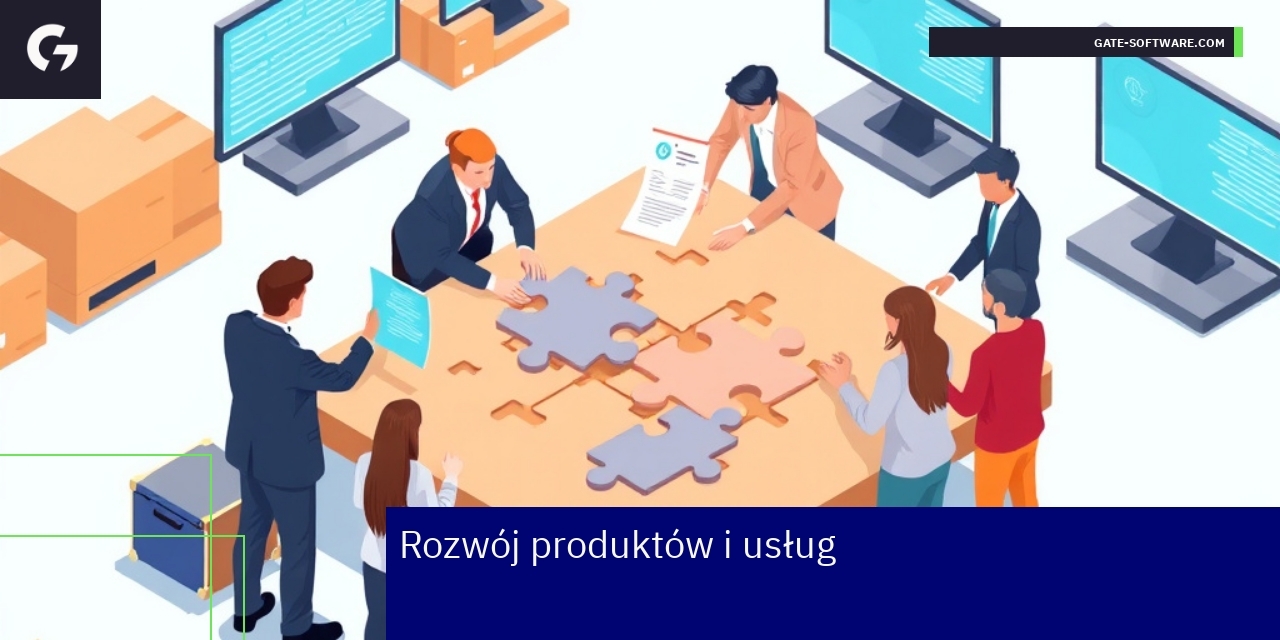 Schemat rozwoju produktów i usług w sektorze B2B