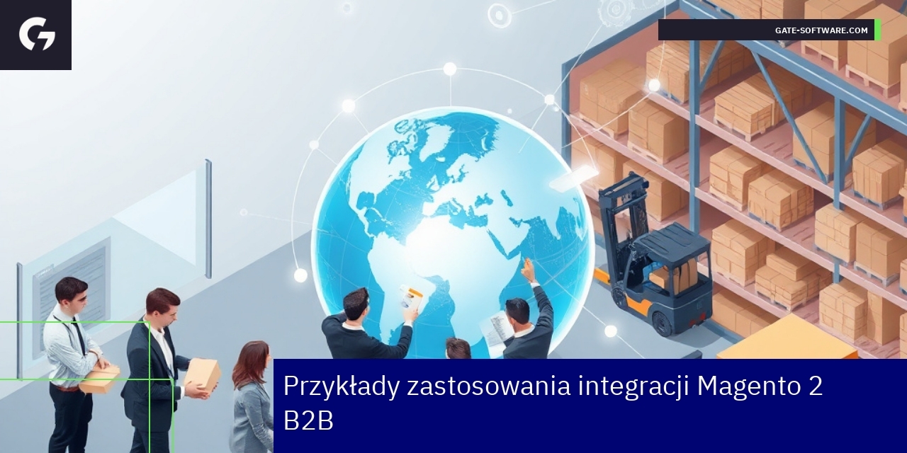 Schemat integracji Magento 2 z systemami ERP