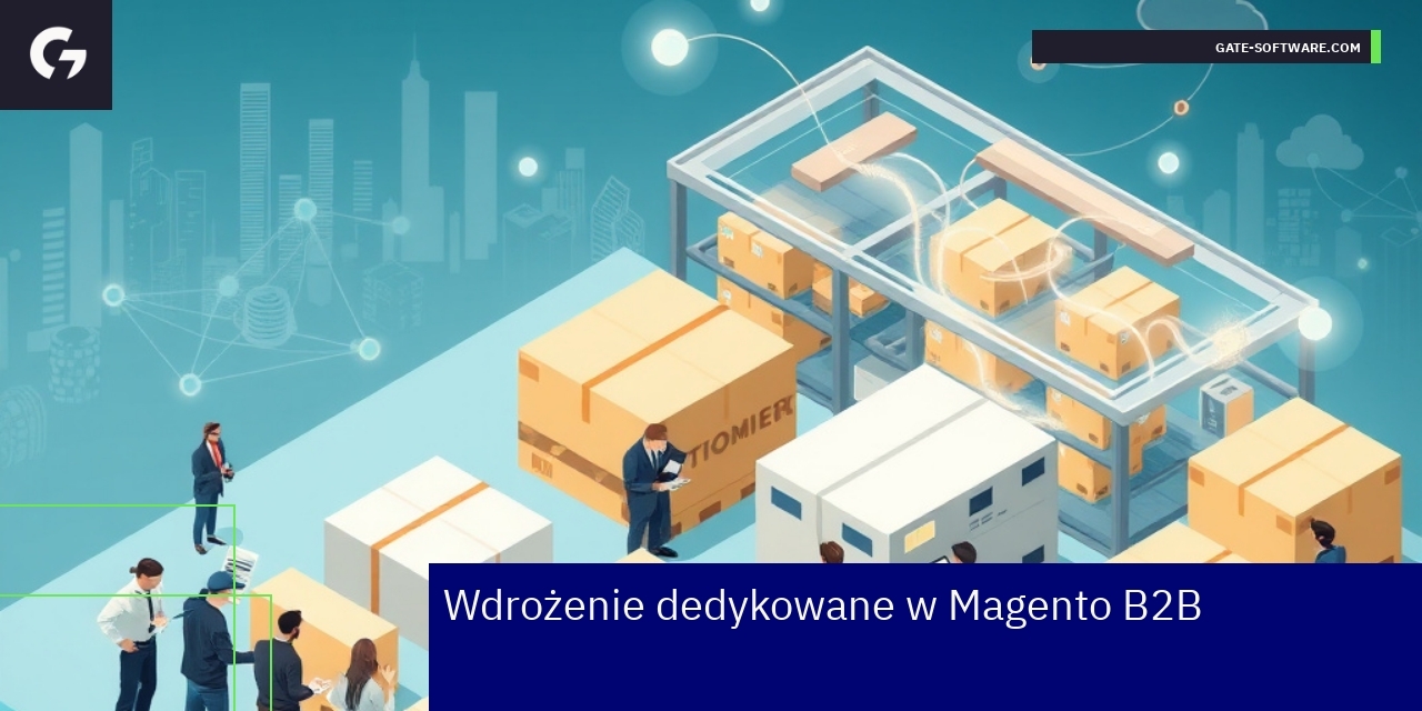 Schemat integracji i funkcjonalności platformy Magento B2B