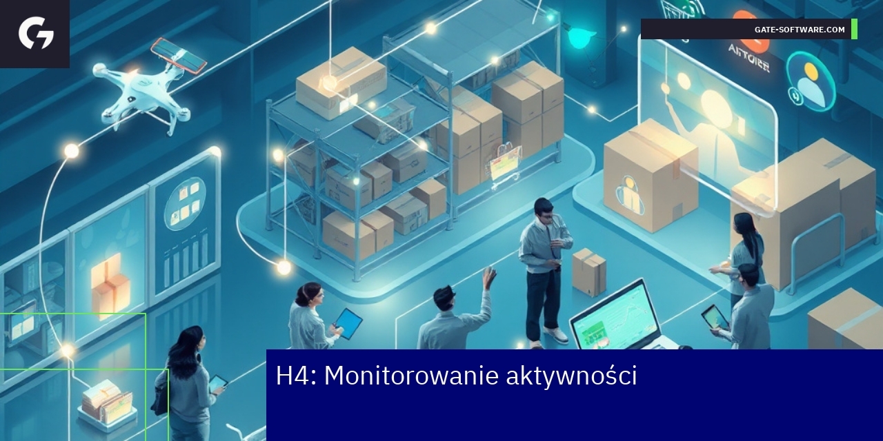 Schemat monitorowania aktywności użytkowników i systemu