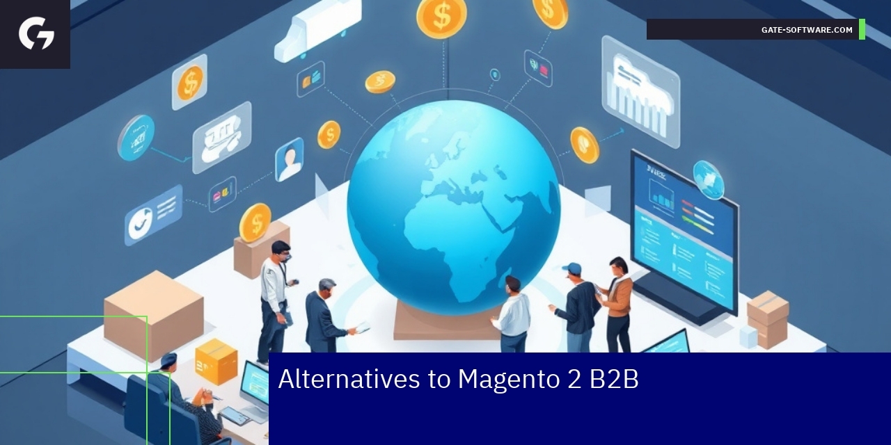 Comparison chart of B2B e-commerce platforms