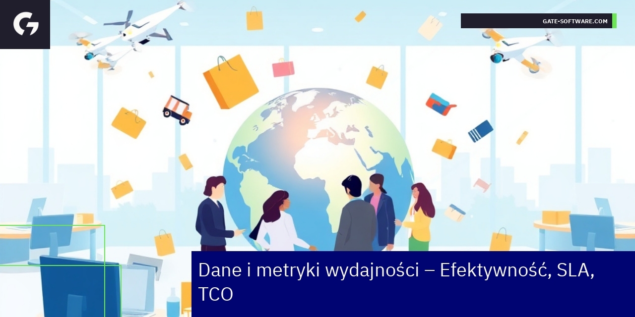 Kluczowe dane wydajności usług UiR Wykresy i statystyki efektywności projektów