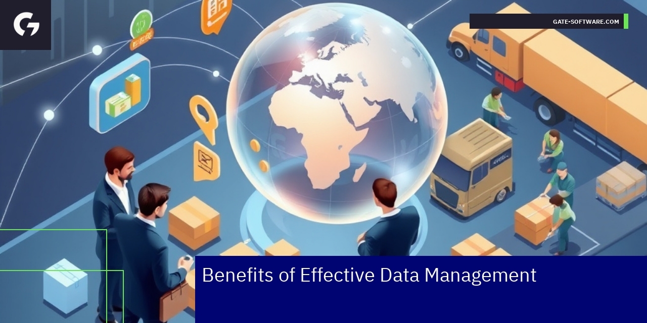 Graphic showing Magento 2 data management benefits