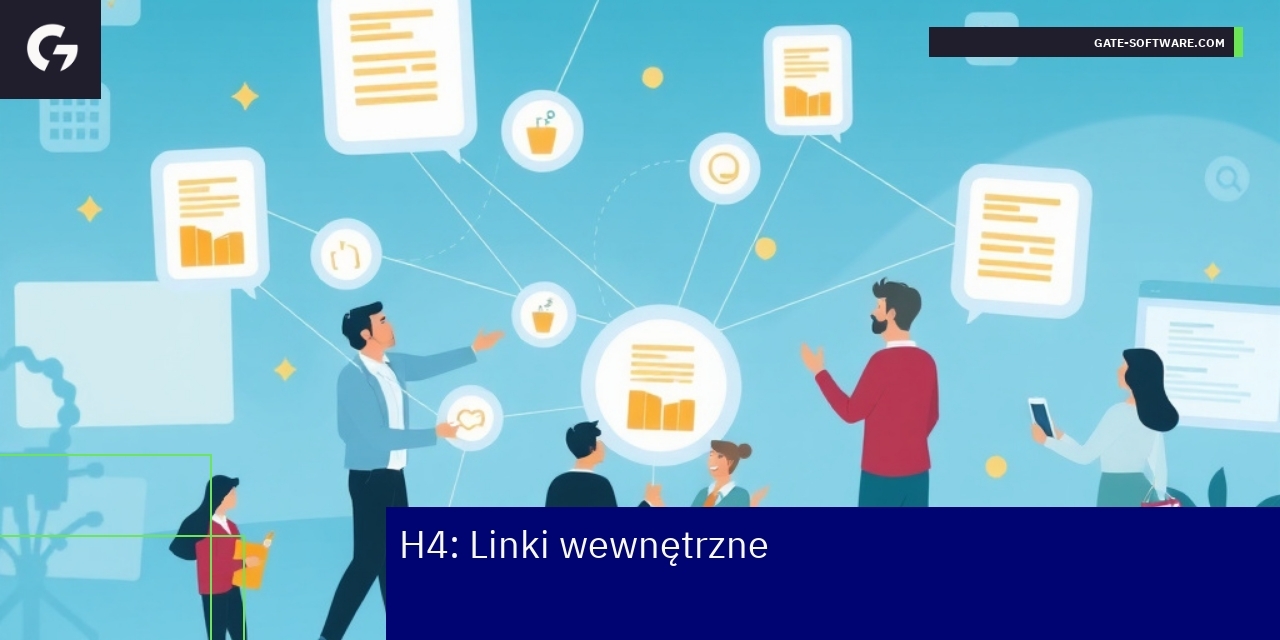 Schemat linków wewnętrznych na stronie internetowej