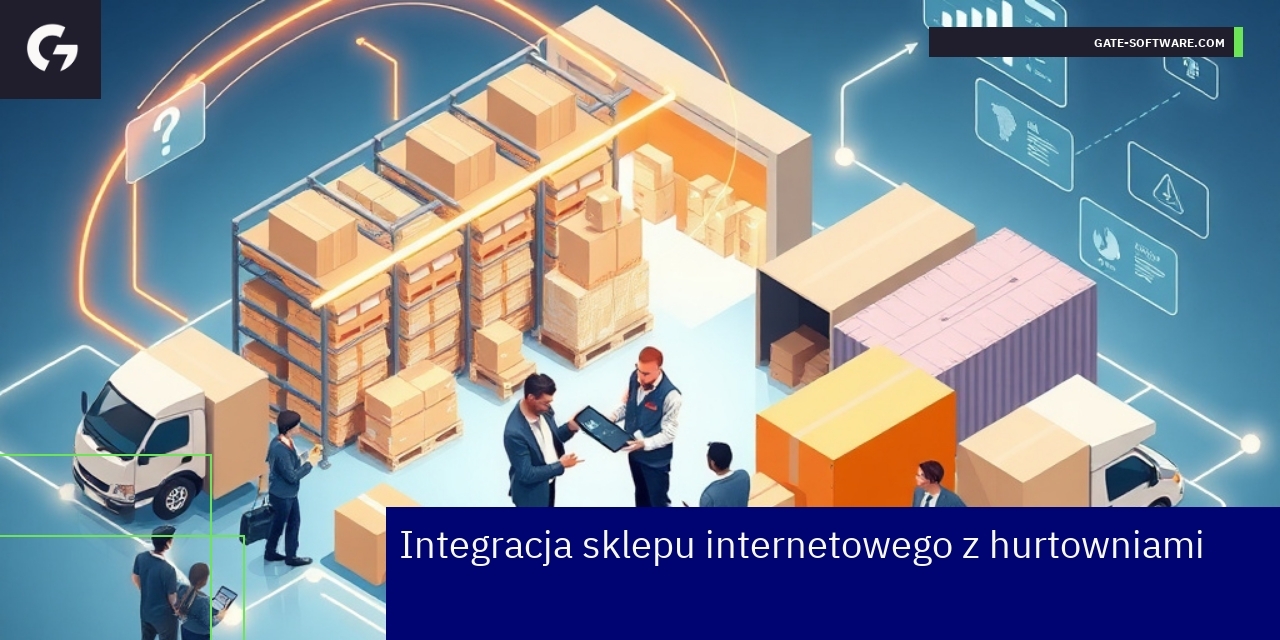 Integracja sklepów internetowych z hurtowniami B2B Schemat integracji sklepu internetowego z hurtownią