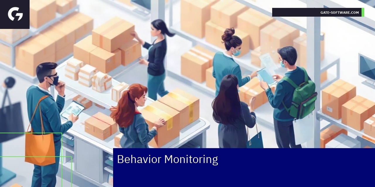 Data analytics and customer behavior tracking interface