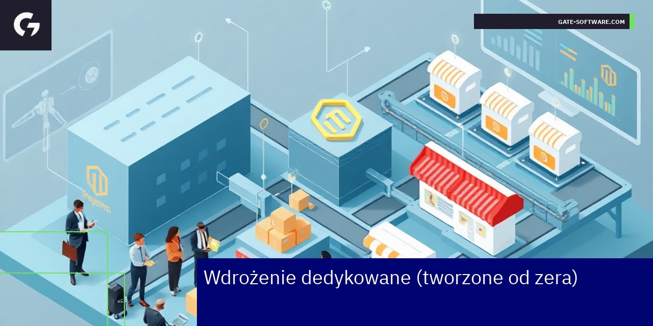 Schemat integracji systemów Magento i ERP B2B