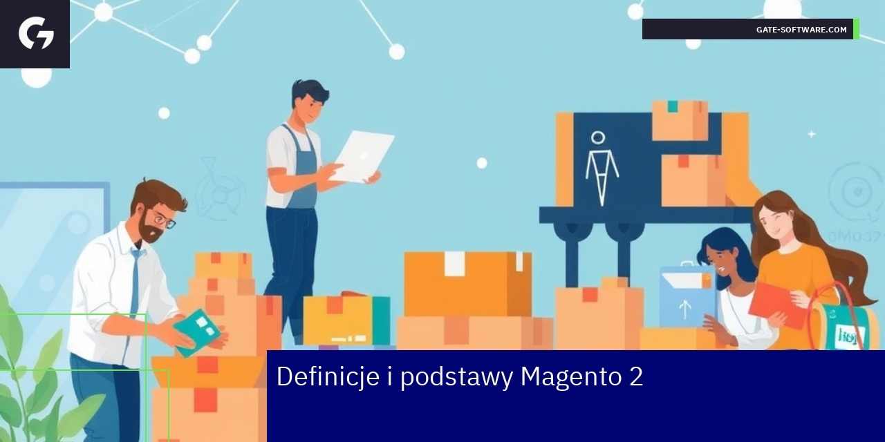 Schemat architektury i funkcji platformy Magento 2