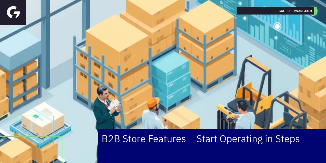 Steps and features of B2B ecommerce platform