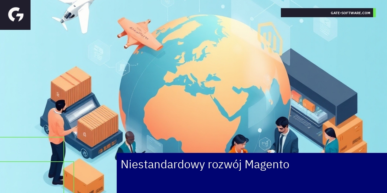 Schemat rozwoju i migracji platformy Magento