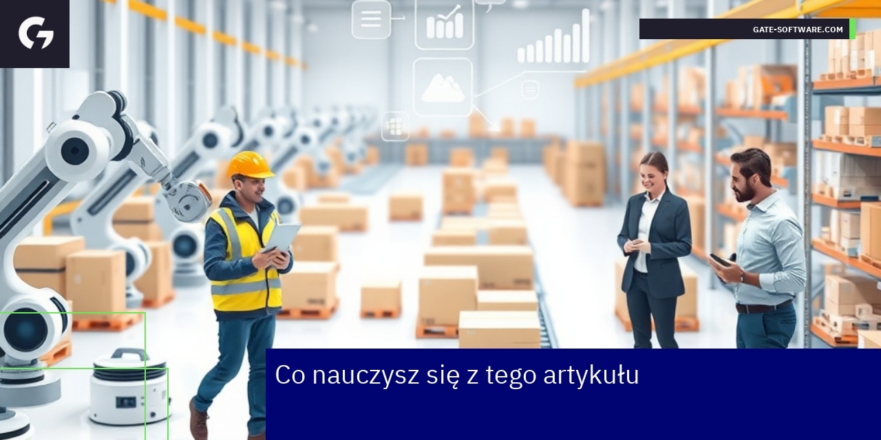 Schemat automatyzacji magazynu i integracji z ERP