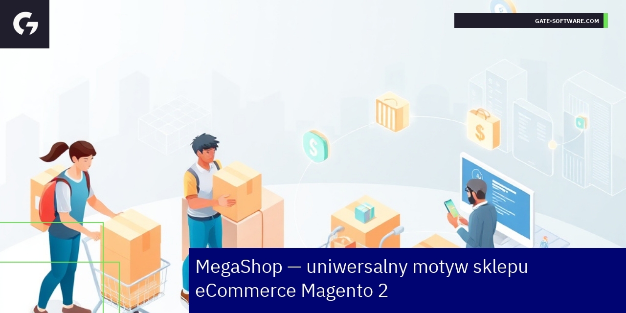 Uniwersalny motyw sklepu Magento 2 MegaShop Motyw sklepu Magento 2 z nowoczesnym designem