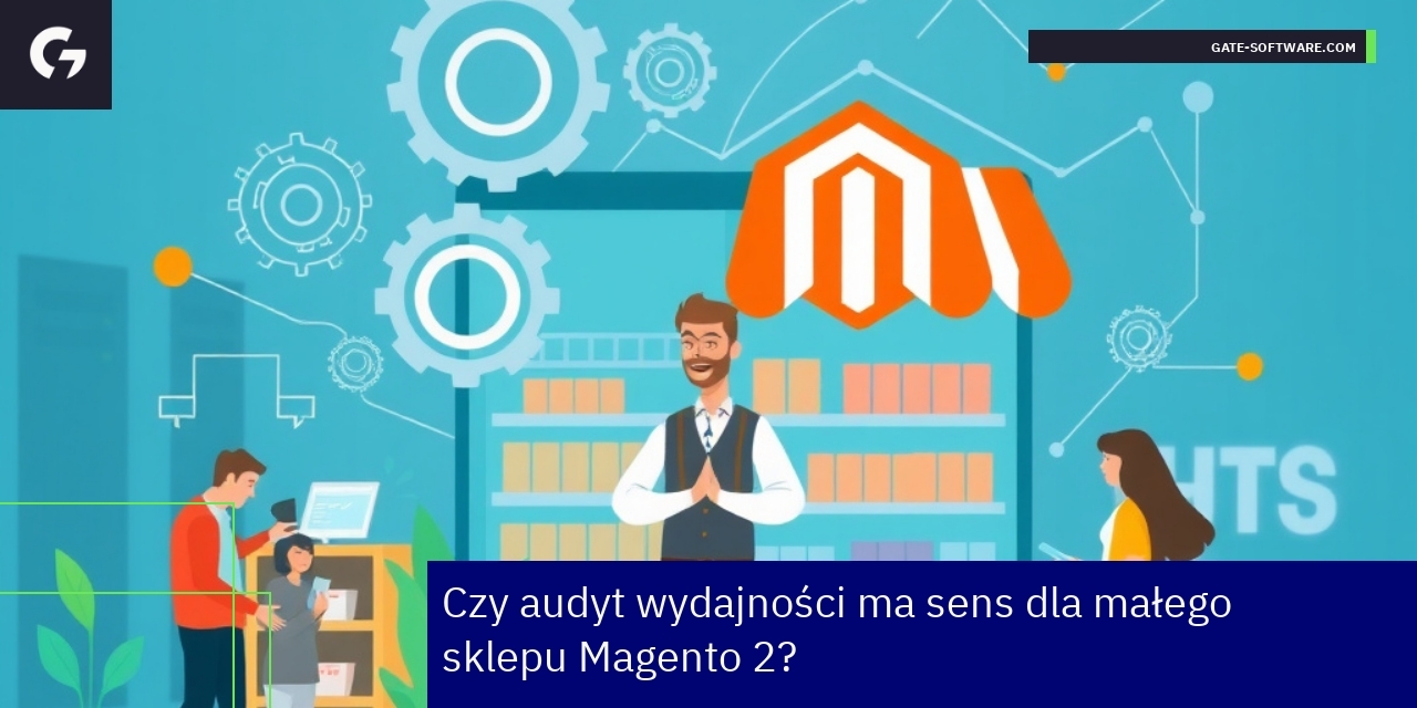 Schemat procesu audytu w sklepie Magento 2