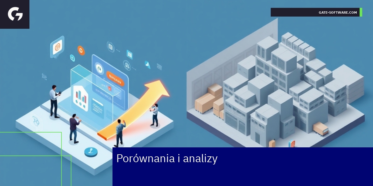 Schematy i wykresy porównujące szablony Magento
