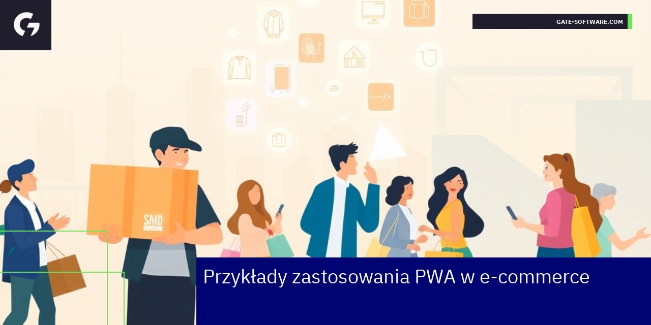 Ilustracja aplikacji internetowej na urządzeniach mobilnych