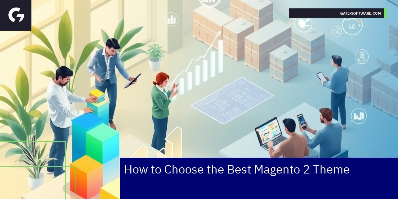 Choosing the Best Magento 2 Theme for 2025 Magento 2 theme customization and optimization concepts