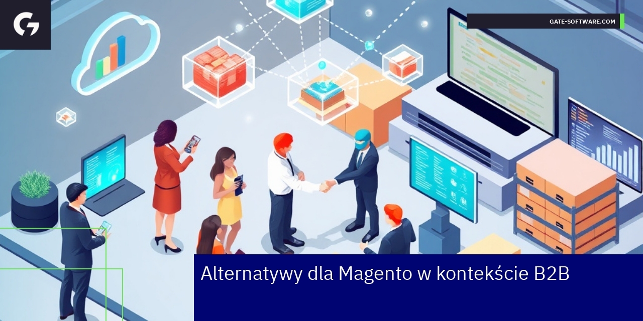 Porównanie alternatywnych platform e-commerce B2B