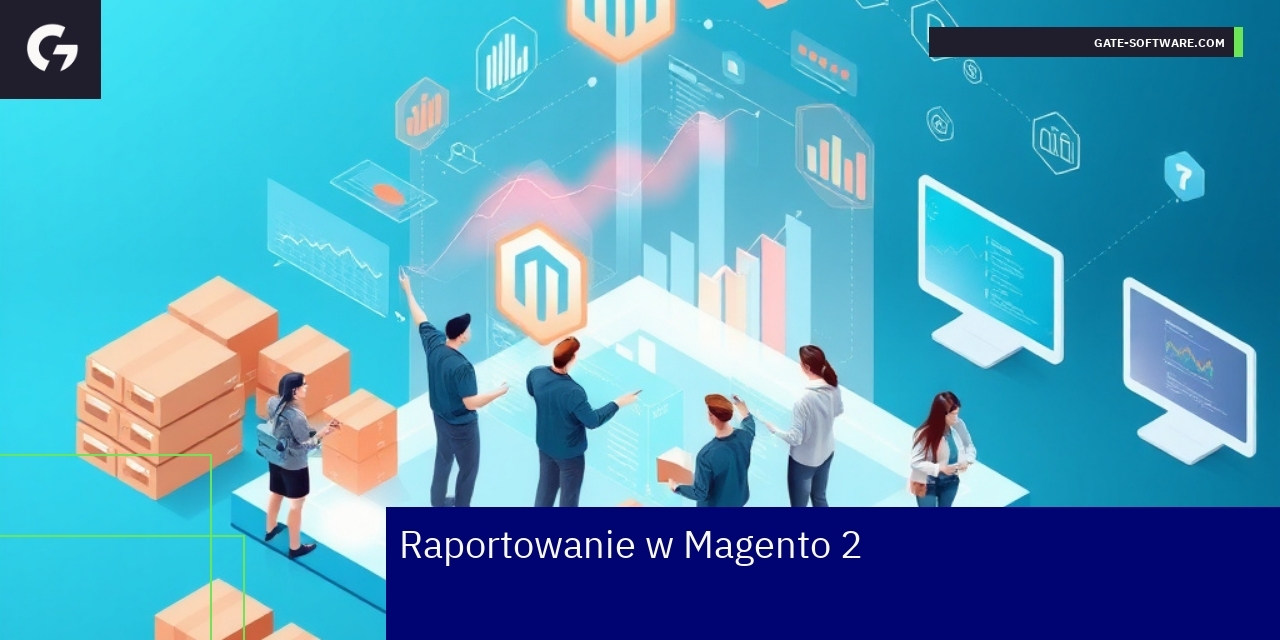 Schemat raportowania i analizy danych w Magento 2