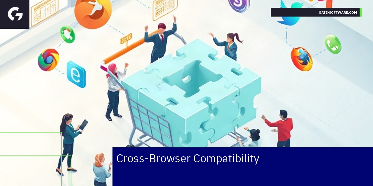 Ensuring Browser Compatibility with Magento 2 and Hyva Diagram showing browser compatibility and Hyva theme benefits