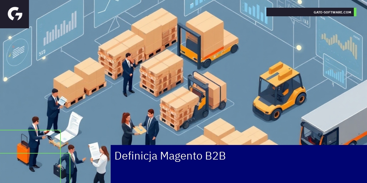 Schemat platformy Magento B2B i jej funkcji