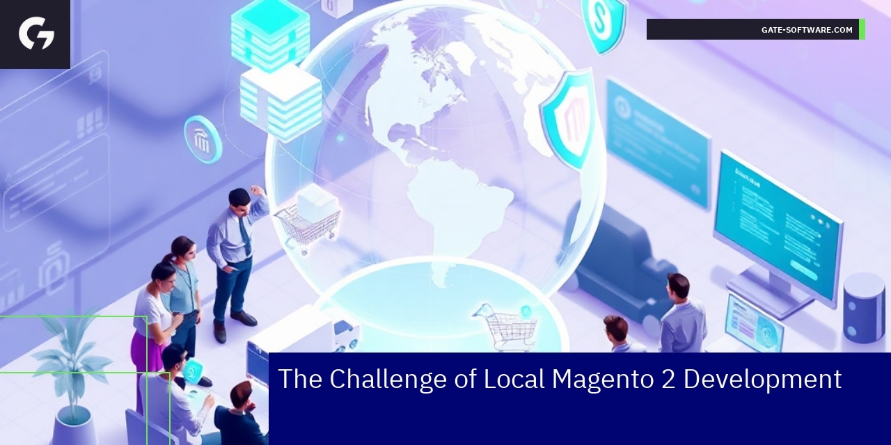 Developers working on Magento 2 local setup with code