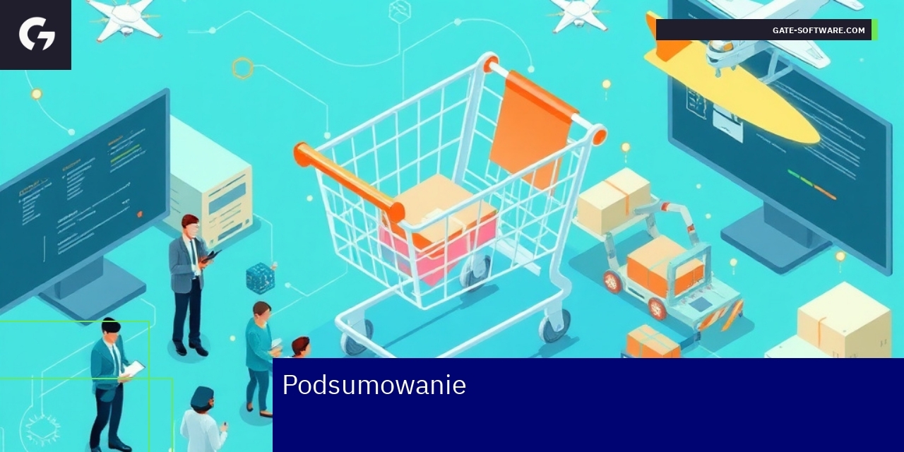 Ilustracja platformy Magento 2 i procesów biznesowych