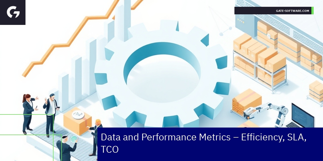 Gate-Software B2B Magento Migration Metrics Graph showing Magento migration performance metrics