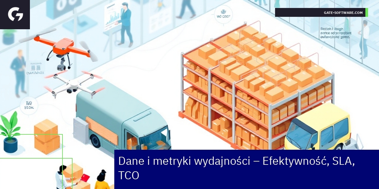 Wykresy i liczby dotyczące efektywności projektów