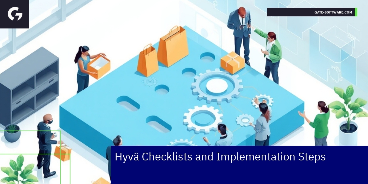 Checklist and workflow for Hyvä ecommerce implementation