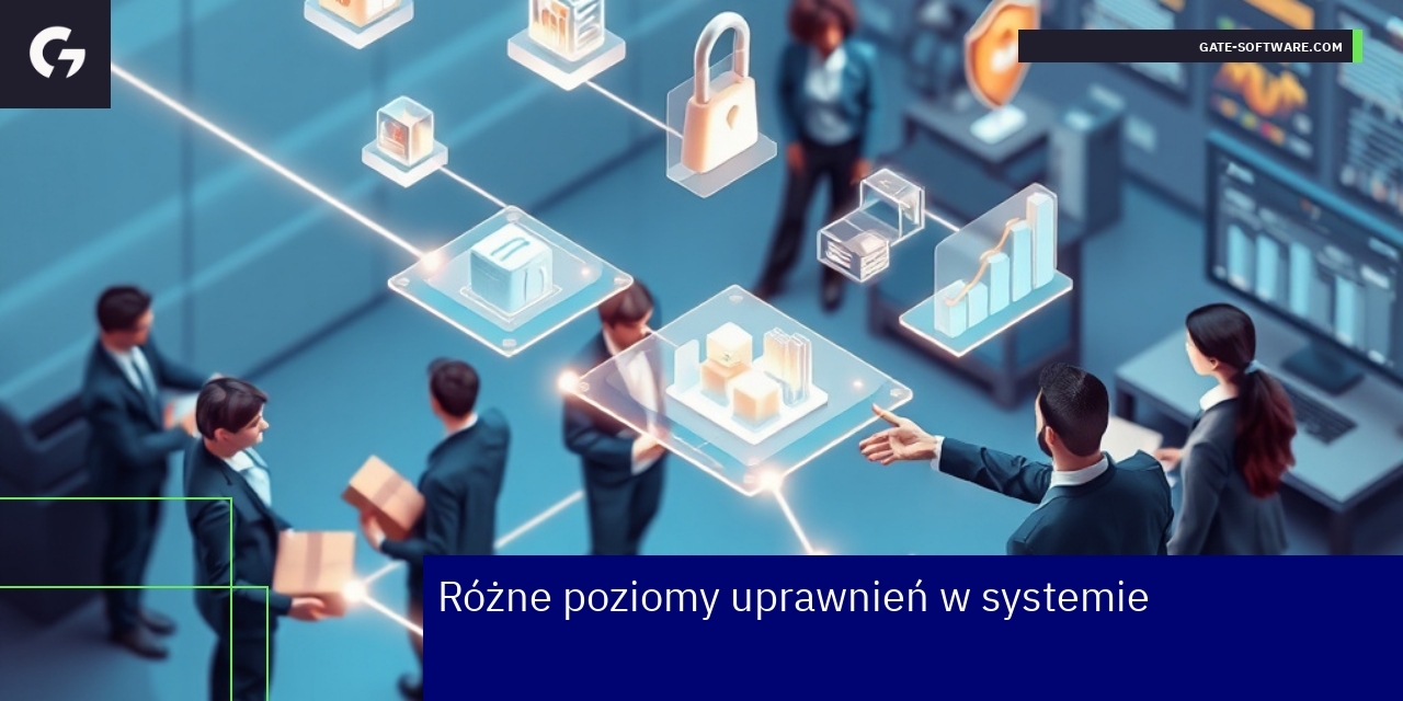 Schemat poziomów uprawnień Magento w systemie